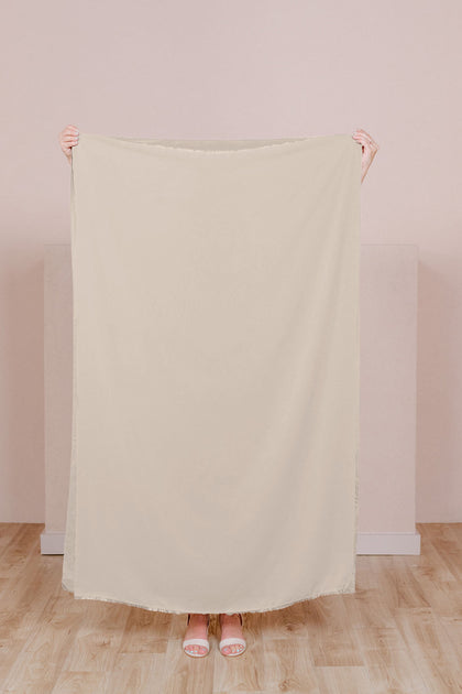 Pre-Cut Chiffon Fabric by Yard | Sand