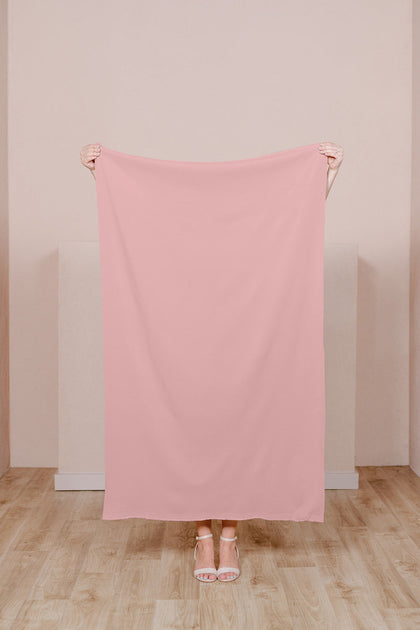 Pre-Cut Crepe Fabric by Yard | Blushing Bride