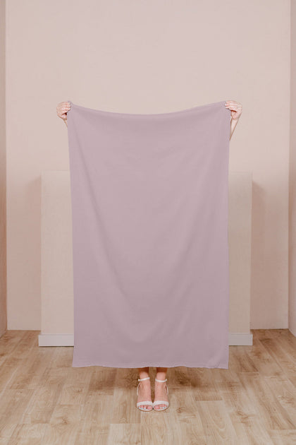 Pre-Cut Crepe Fabric by Yard | Lilac