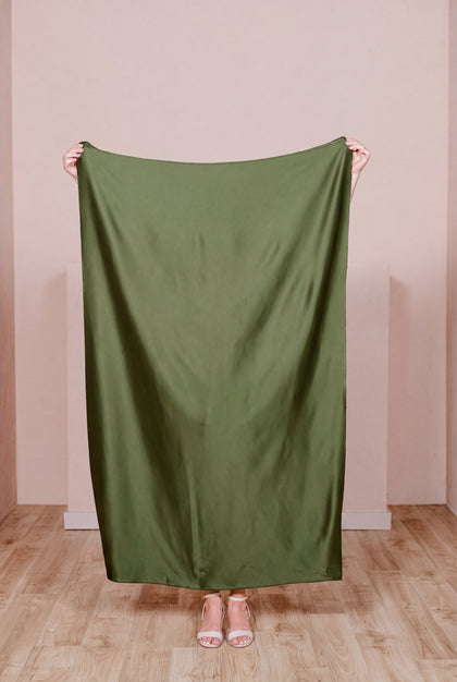 Satin Fabric by Yard | Fern