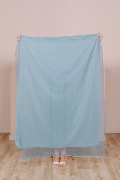 Pre-Cut Tulle Fabric by Yard | Light Blue