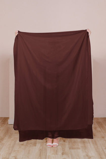 Tulle Fabric By Yard | Mahogany