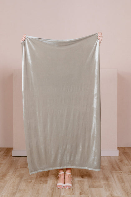 Pre-Cut Velvet Fabric by Yard | Silver Sage