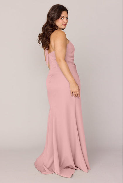 Fallon Crepe Dress | Made To Order | Blushing Bride
