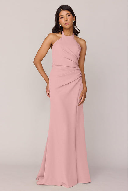 Fallon Crepe Dress | Made To Order | Blushing Bride