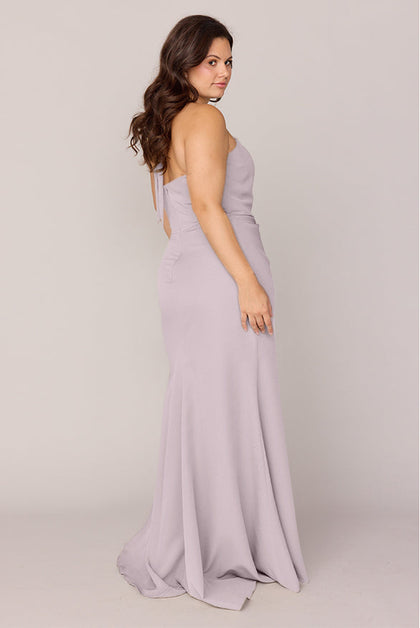 Fallon Crepe Dress | Made To Order | Lilac
