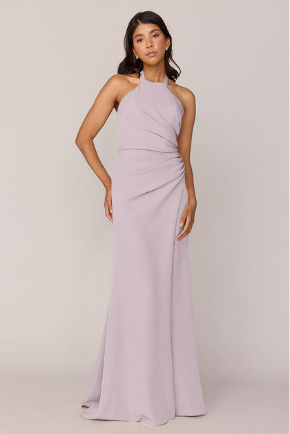 Fallon Crepe Dress | Made To Order | Lilac