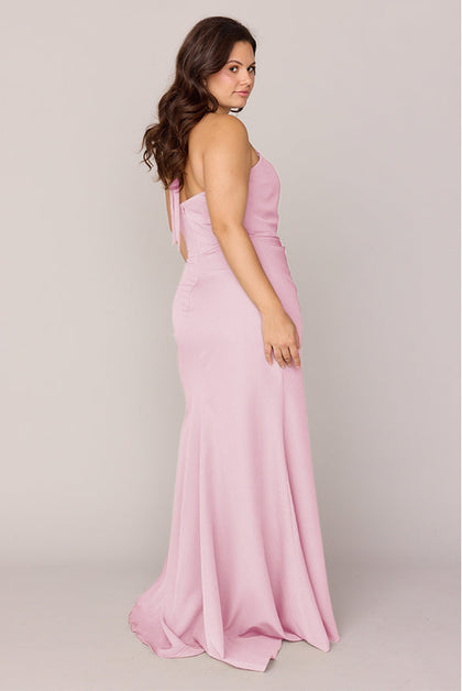 Fallon Crepe Dress | Made To Order | Perfect Pink