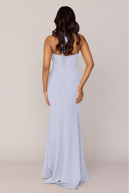 Fallon Crepe Dress | Made To Order | Periwinkle