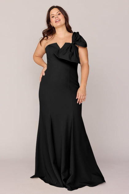 Faye Crepe Dress | Made To Order | Black