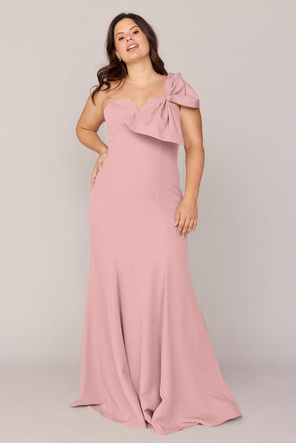 Faye Crepe Dress | Made To Order | Blushing Bride
