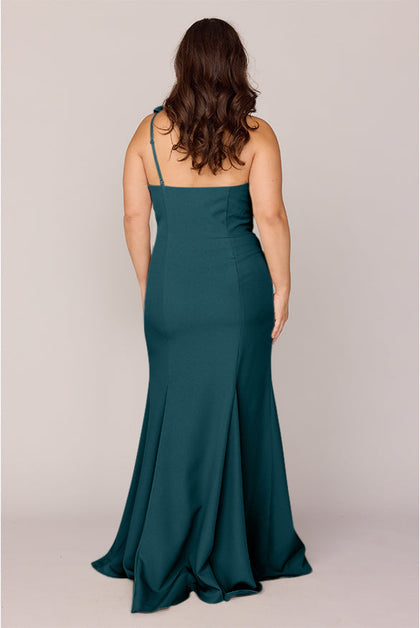 Faye Crepe Dress | Made To Order | Classic Emerald
