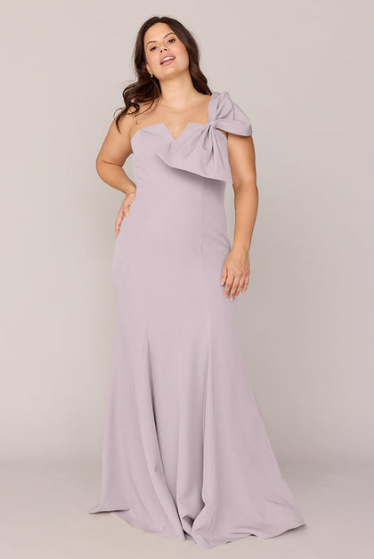 Faye Crepe Dress | Made To Order | Lilac
