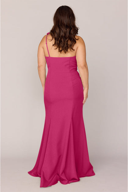 Faye Crepe Dress | Made To Order | Malibu Pink
