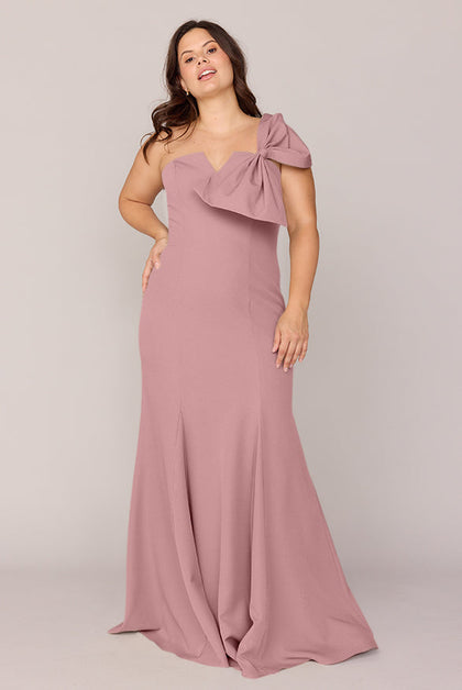 Faye Crepe Dress | Made To Order | Rose Quartz