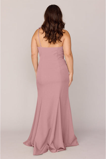 Faye Crepe Dress | Made To Order | Rose Quartz