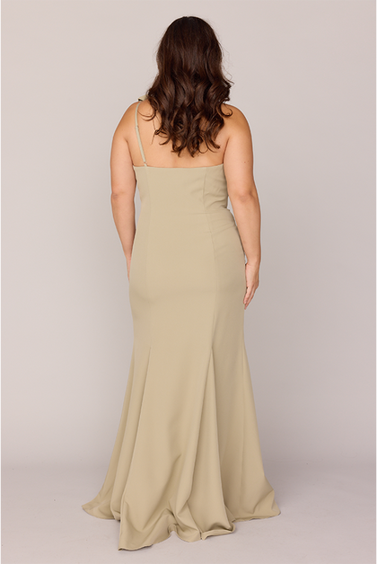 Faye Crepe Dress | Made To Order | Sage