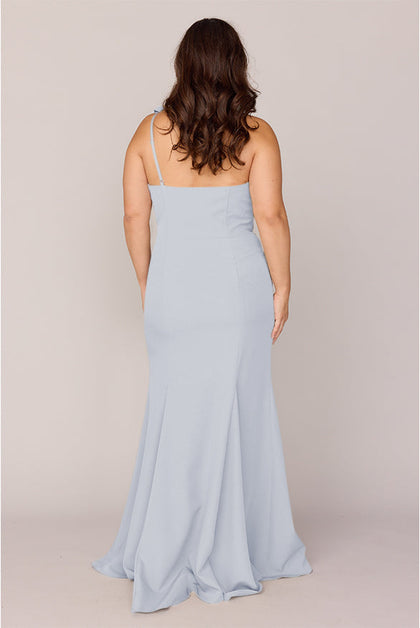 Faye Crepe Dress | Made To Order | Sky Blue