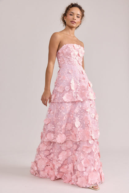 Model: Erica; Size: 4; Color: Pink