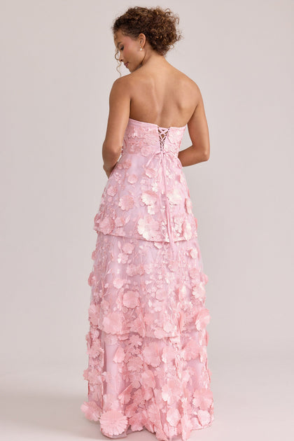 Model: Erica; Size: 4; Color: Pink