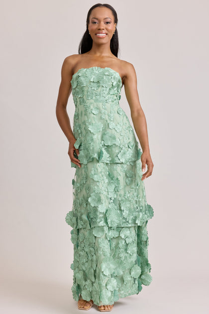 Flora Appliqué Dress | Meadow