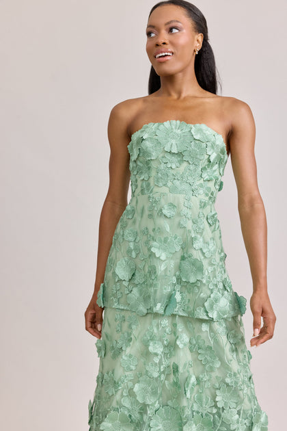 Flora Appliqué Dress | Meadow