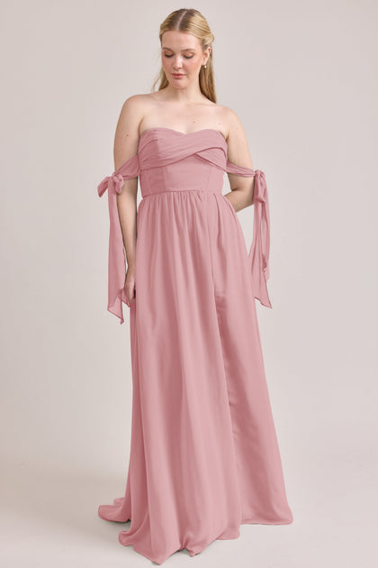 Genevieve Convertible Chiffon Dress | Made To Order | Blushing Bride