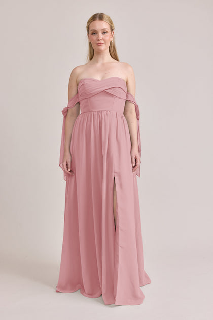 Genevieve Convertible Chiffon Dress | Made To Order | Blushing Bride