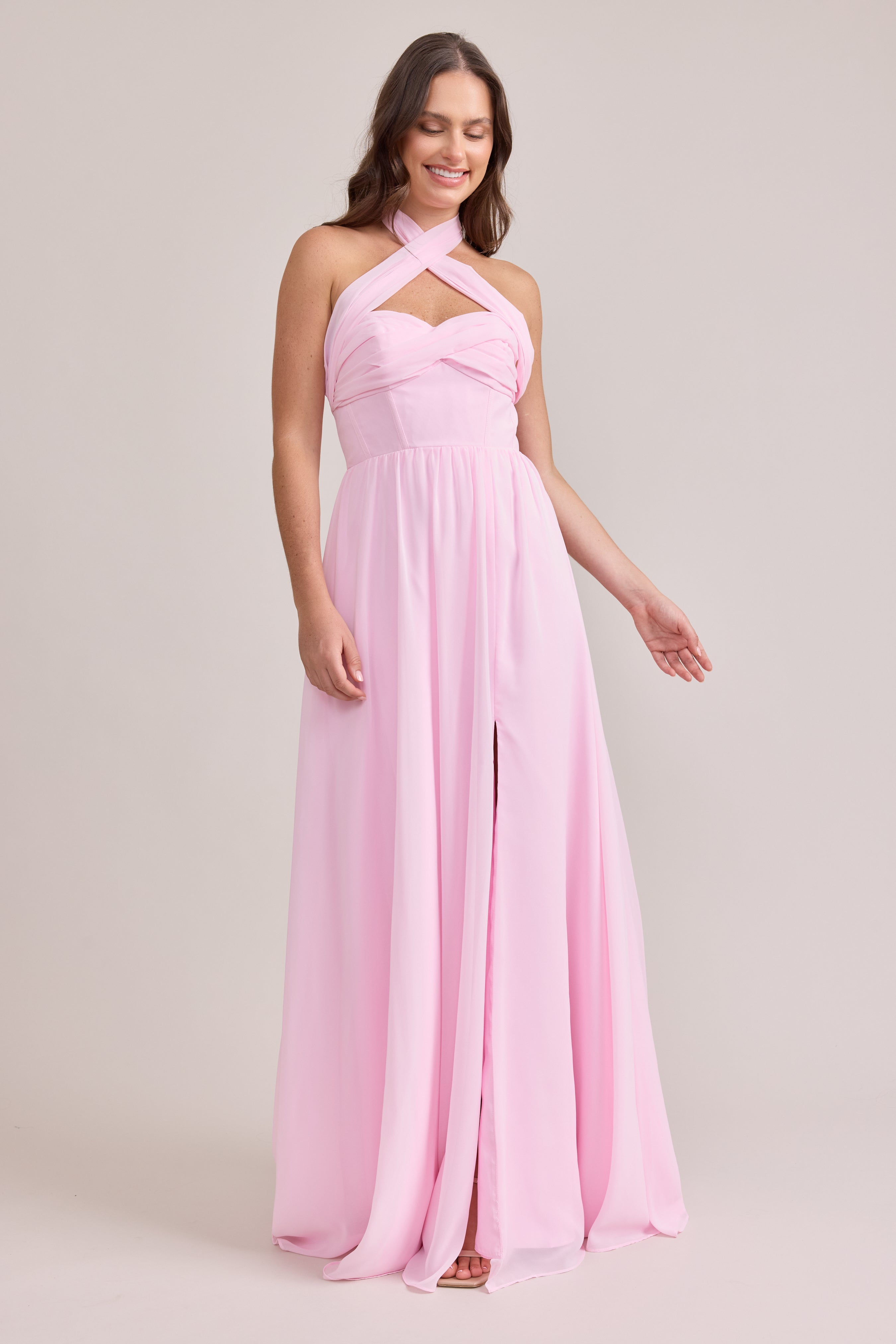chiffon convertible dress Genevieve 36,685 Sophia Vergara Photos while the lace detailing PERFORMANCE TOPS Collection:Costa Azul