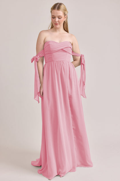 Genevieve Convertible Chiffon Dress | Made To Order | Rosette