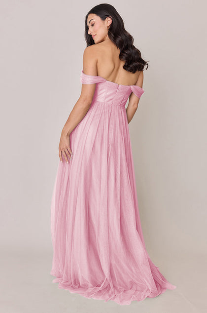 Genevieve Convertible Tulle Dress | Made To Order | Perfect Pink