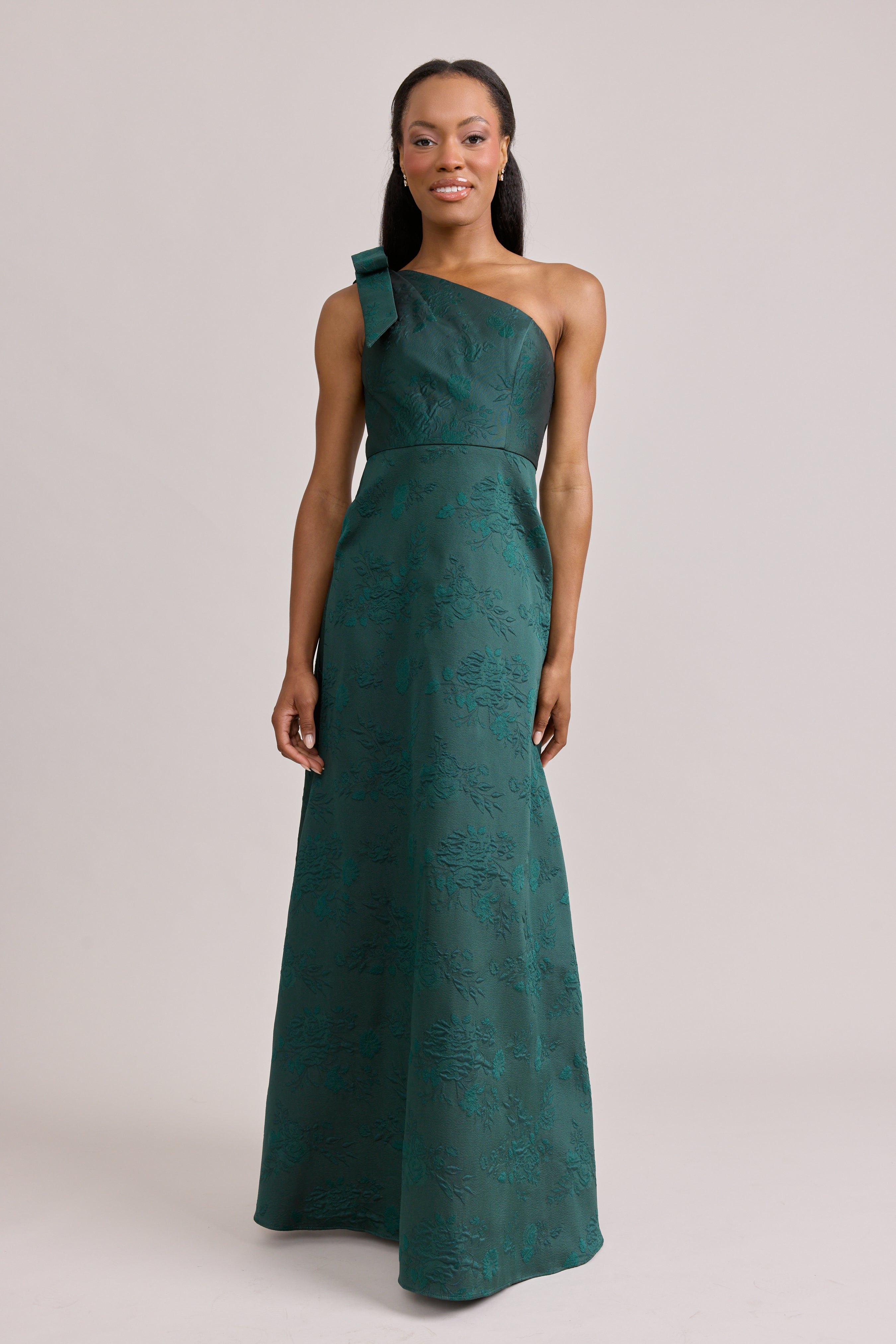 Georgina Jacquard Dress | Made To Order Pink Georgina Jacquard Dress | Made To Order Pink