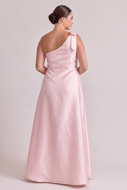 Georgina Mikado Dress | Light Pink