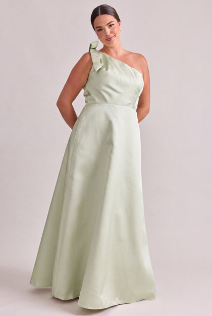 Georgina Mikado Dress | Lily Green