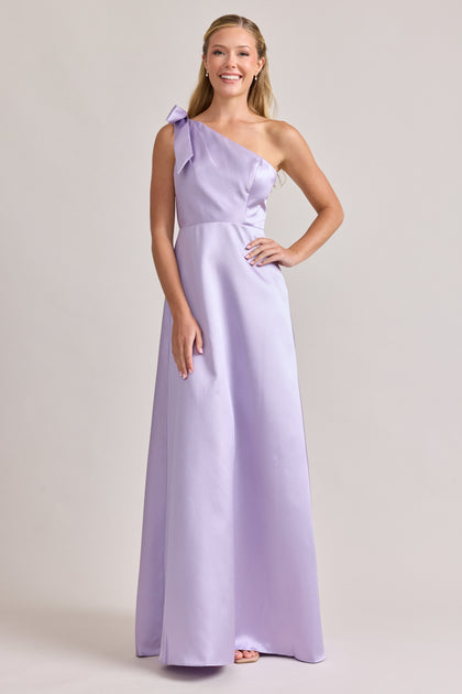 Georgina Mikado Dress | Violet