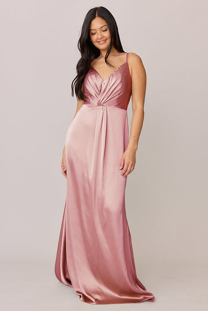 Giada Satin Dress | Made To Order | Blushing Bride