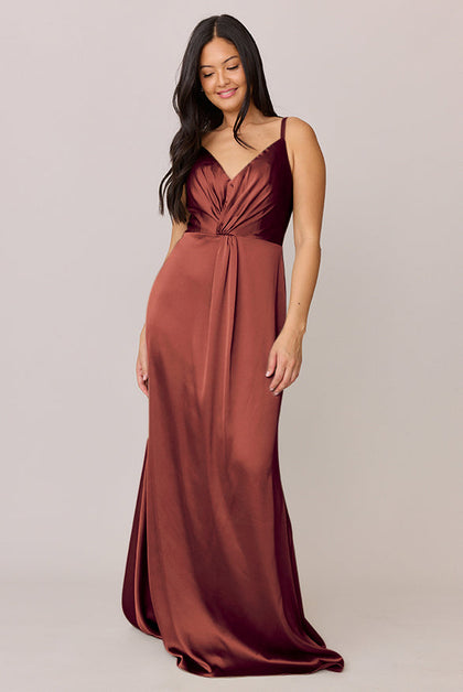 Giada Satin Dress | Made To Order | Cinnamon Rose