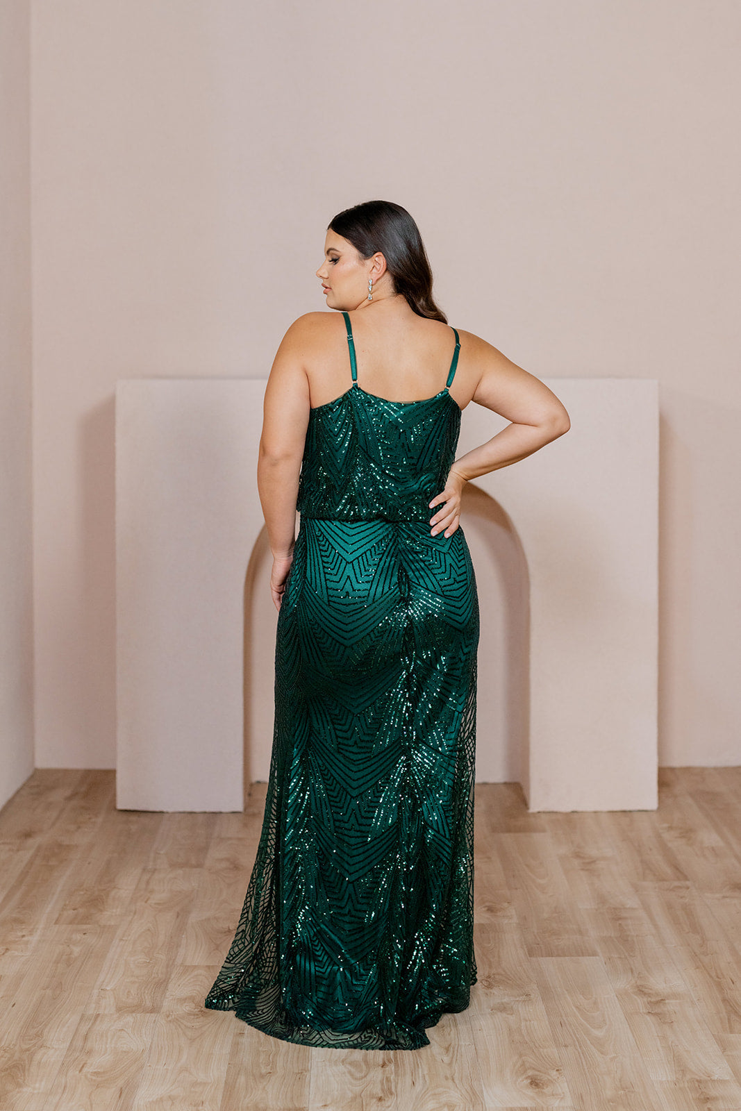 Bridesmaid Dress at Revelry | Gigi Geo Sequin Dress