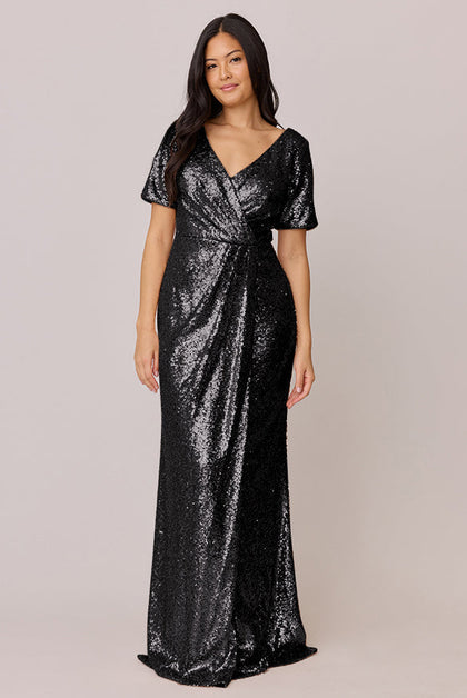 Giselle Sequin Dress | Made To Order | Black