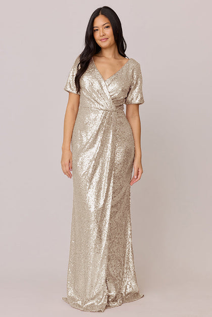 Giselle Sequin Dress | Made To Order | Gold
