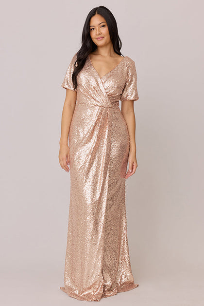 Giselle Sequin Dress | Made To Order | Gold