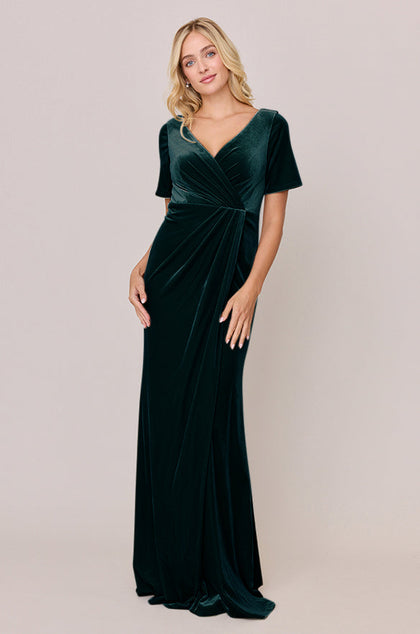 Giselle Velvet Dress | Made To Order | Emerald
