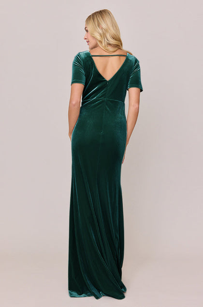 Giselle Velvet Dress | Made To Order | Emerald