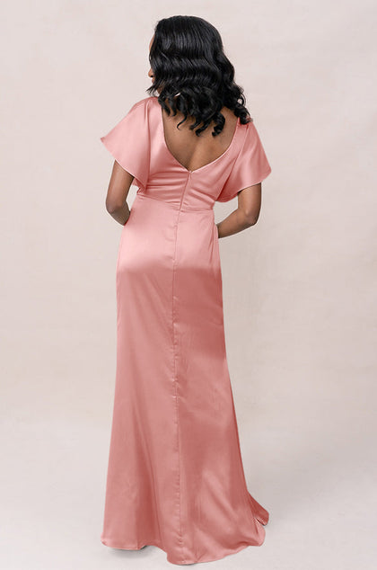 Gwen Satin Dress | Made To Order | Blushing Bride
