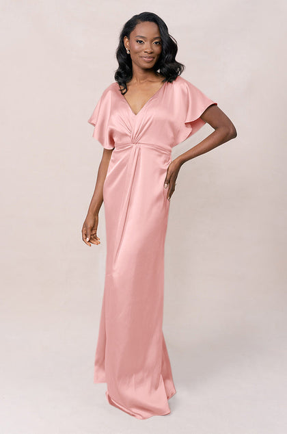 Gwen Satin Dress | Made To Order | Blushing Bride