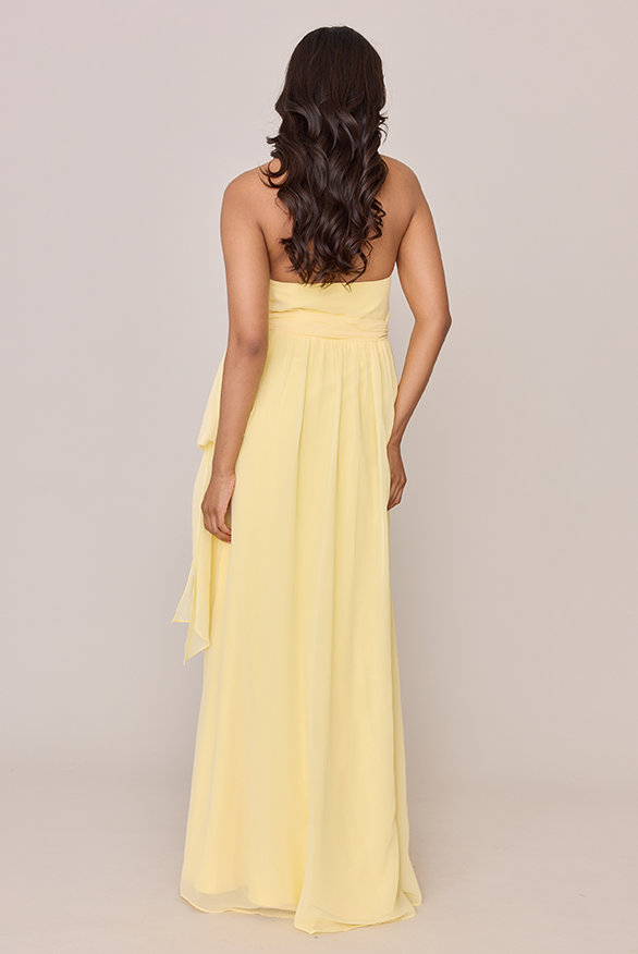 hannah silk dress Hannah Gown in Chocolate Silk Loup Charmant