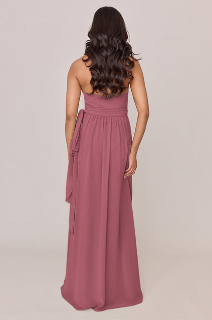 Hannah Chiffon Faux Wrap Dress | Made To Order | Rosewood