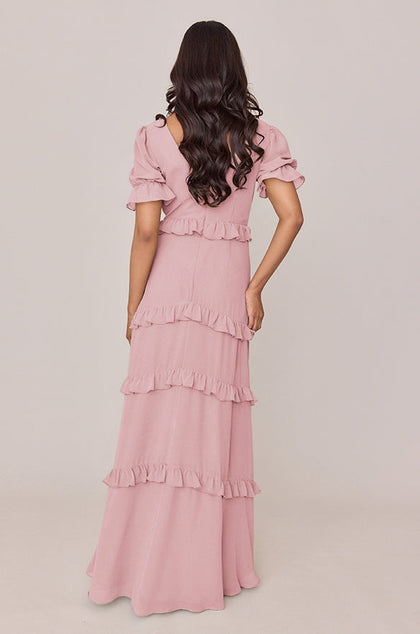 Harley Chiffon Dress | Made To Order | Blushing Bride