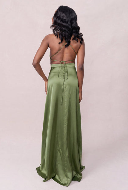 Haven Satin Dress | Made To Order | Fern