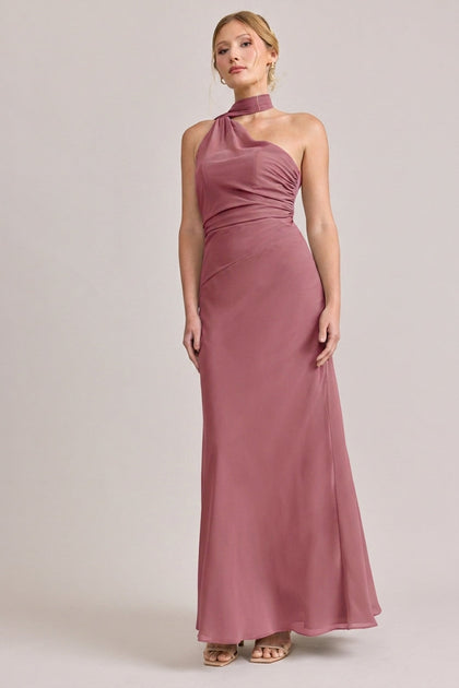 Imani Chiffon Dress | Made To Order | Rosewood